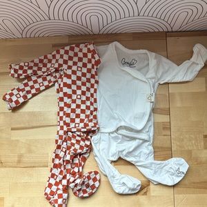 Like new Bonsie Baby skin to skin pajama (2)